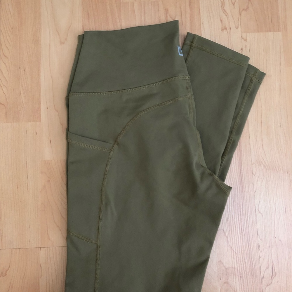BUFFBUNNY COLLECTION - olive green leggings